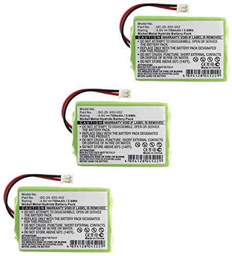 Synergy Digital Dog Collar Batteries, Works with SportDOG SportHunter 1800 SR200-IM Dog Collar, Combo-Pack Includes: 3 x SDDC-H1134 Batteries