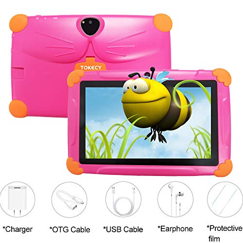 Kids Tablet 7 Inch,32GB ROM 3GB RAM Android 9 Tablet for Kids,Parent Control APP HD Eye Protection Display with Holder… - Image 6
