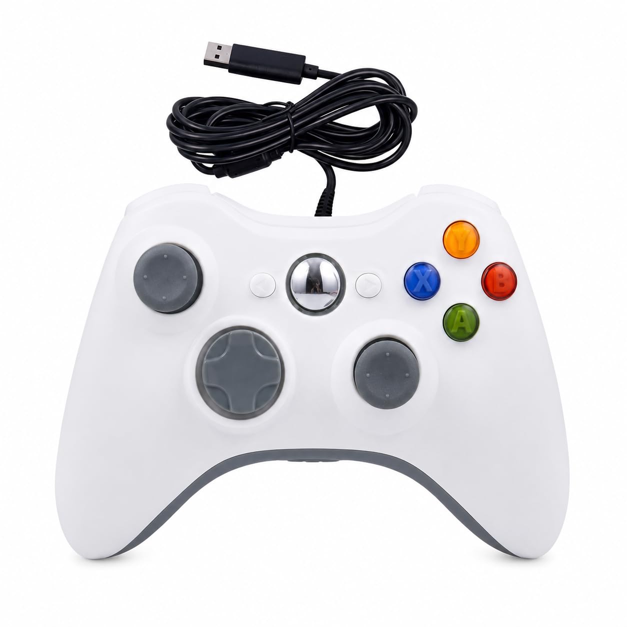 PlayxSundi X-360 Wired Game Controller | Dual Vibration Joystick Gamepad | USB Plug & Play | Compatible with Xbox 360, Xbox 360 Slim & PC Windows XP/7/8/10/11 | 2.2M Cable | RoHS CE Certified | Available in 6 Colours-image-23