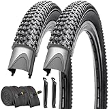 SIMEIQI 2 Pack Bike Tires and Tubes for Kids 16'x1.95' Compatible with 16'x1.75'/1.95' Replacement Bike Tires for Pavement Trail Hybrid Bicycles