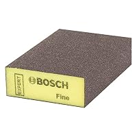 Bosch 3X EXPERT S471 Standard Schleifschwämme (für Farbe auf Holz, Weichholz, Ø 69 x 97 x 26 mm, Mittel/Fein/Superfein, Professional Zubehör Handschleifen) (Packung mit 2) – Ansicht 6