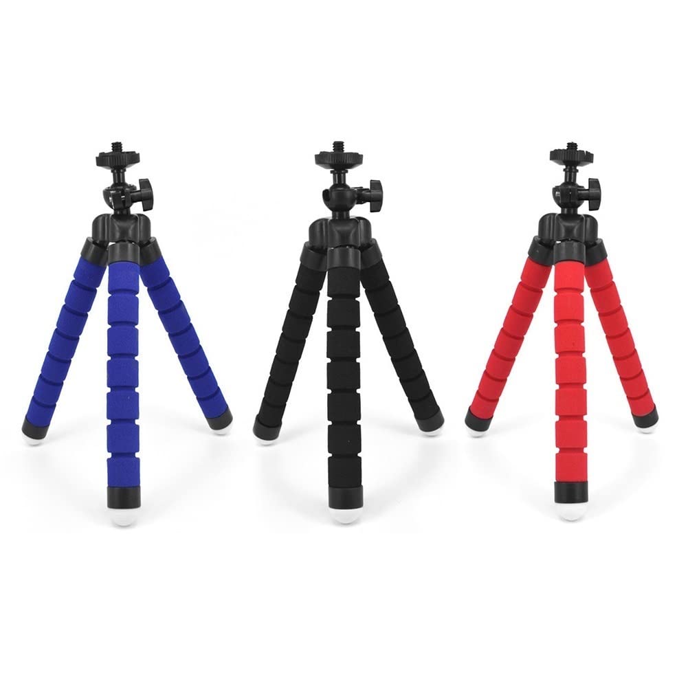 RajoNN Trípode para teléfono móvil Mini Soporte para trípode para teléfono móvil Soporte Flexible para trípode de Pulpo para cámara de teléfono Soporte para Selfie Soporte para teléfono móvil Trípode