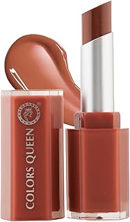 Colors Queen Gloss Stick | Lightweight &amp; Non-Sticky Lip Gloss | Smooth 8 Hrs Hydrating Formula | High Shine Lipstick for W...