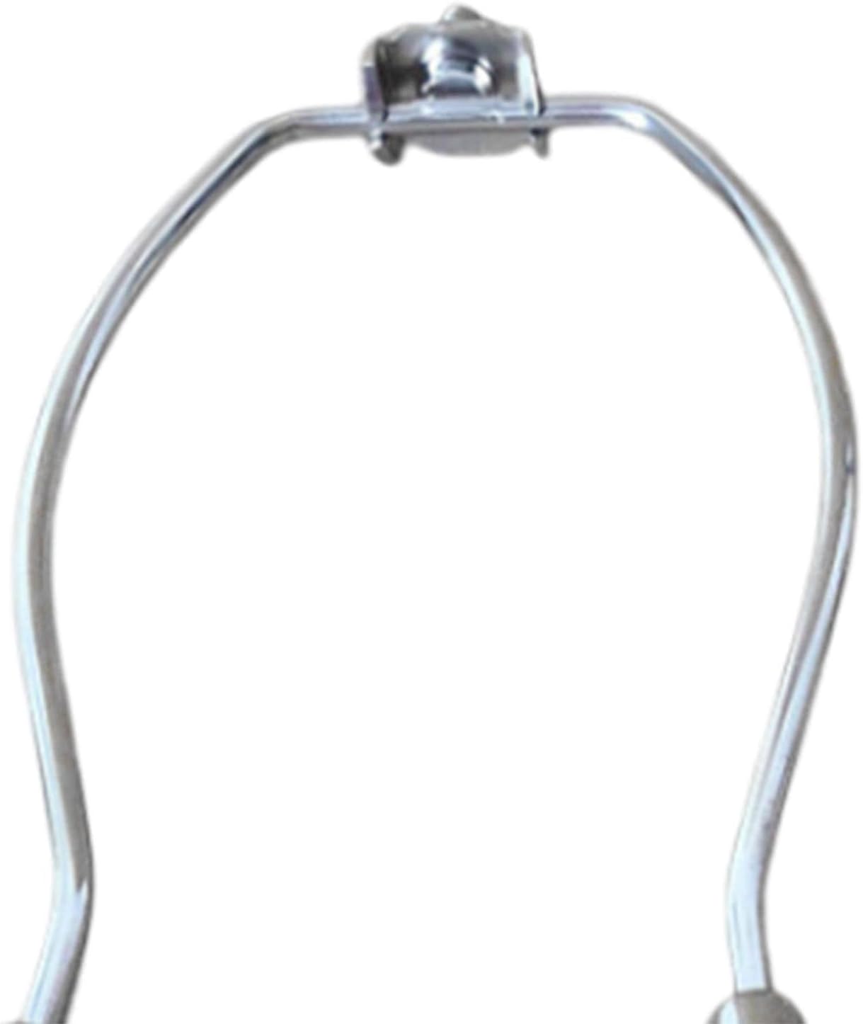 Harp Lamp Light Fixture Harps Light Base with Finial 6 8 10 12 Inch Shade Stand Table/Floor Light Harp Converter Harp Shade, 6"