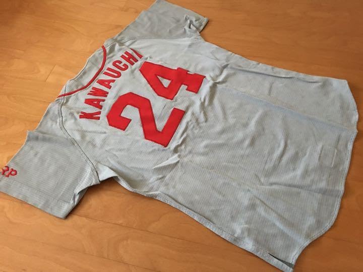 Amazon.co.jp: 広島東洋カープ 河内貴哉 実使用ユニフォーム 2000 入団