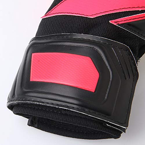 Guanti Da Portiere Bambini Bambino Uomo portiere di calcio Guanti Portiere addensare completa schiuma di lattice di Formazione Professionale di calcio Guanti 5 Finger Salva Guardia Guanti Portiere Bam