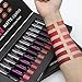 LANGMANNI 12pcs kit matte Lipstick Set Waterproof Nutritious Velvet lip stick Red Tint Nude batom makeup set (1)