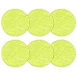BDHI 6 Pcs 16cm/6.3inch Floating Mop Pads Microfibre Pads for Battery Mop Floating Mop Absorbent Mop Pads(Y242-6)