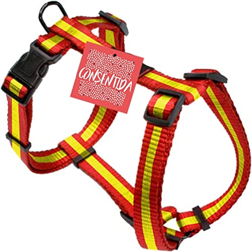 Image of cn205524 Harness Spain T-1, 20 - 40 x 1 cm, S, Red and Yellow