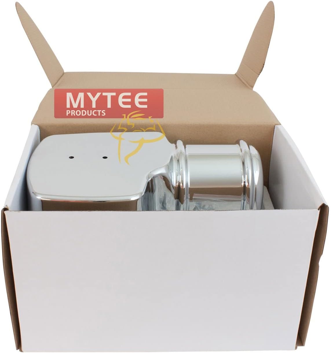 Mytee Products 1200W 90:1 Tarp Motor for Dump Truck Tarp Systems with Chrome Cover 12VDC / 59 AMPS / 60 RPM (1 Year Warranty)