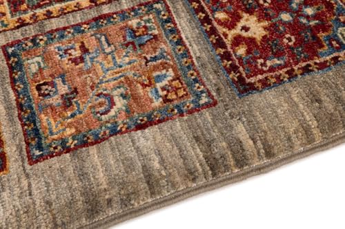 Tapis d'Orient 39x59 en laine véritable pour isoler et sublimer vos petits espaces