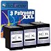 Produktbild Tito-Express PlatinumSerie 3 Patronen Black für HP-301XL Deskjet 1000 1050 1055 1510 2000 2050 2510 2540 2542 2544 3000 3050 3052 3054 3055 3056 3057 3058 3059 3510 | 20ml XXL-Inhalt