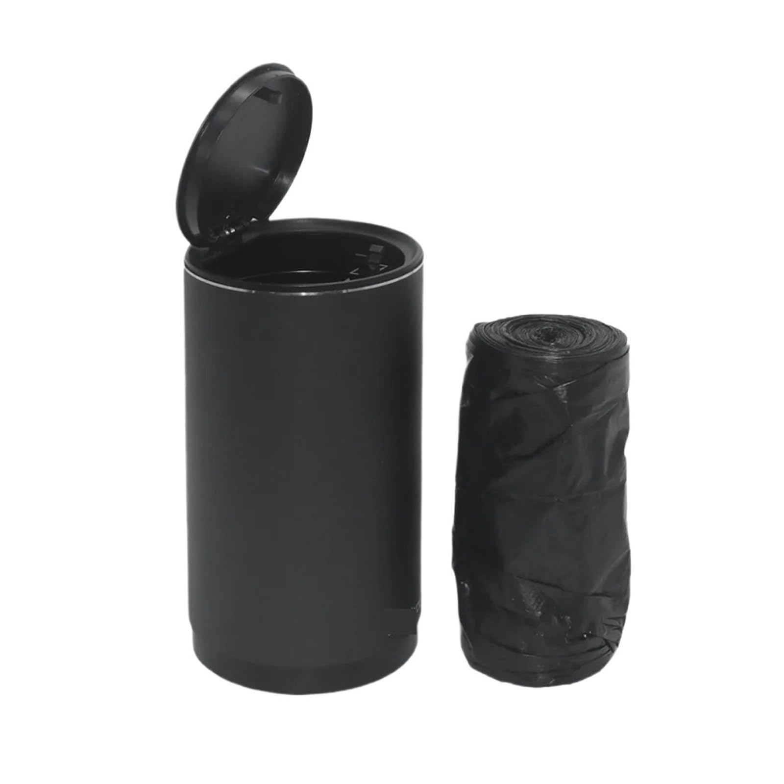 Car Bin Car Trash Can Press Open Anti Pollution Garbage Cup Decoration Ashtray 300ml Cleaning Automotive Interior Cars Rubbish Bins(Deep Sky Grey)