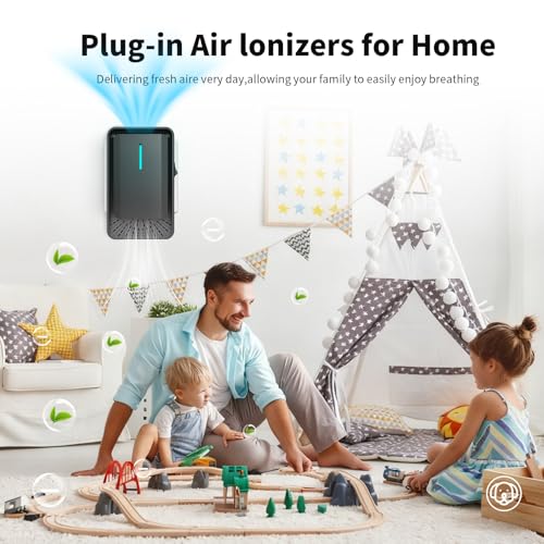 Ionizadores de aire 2026, 6 unidades, purificador con ion negativo miniatura 4