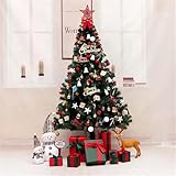 LAZYBEEE Beautiful 70 Pcs Mini Christmas Tree Decoration Ornaments Set for Tree Decorations - Christmas Decorations Items (Random Tree Decor Ornaments Will be Send)