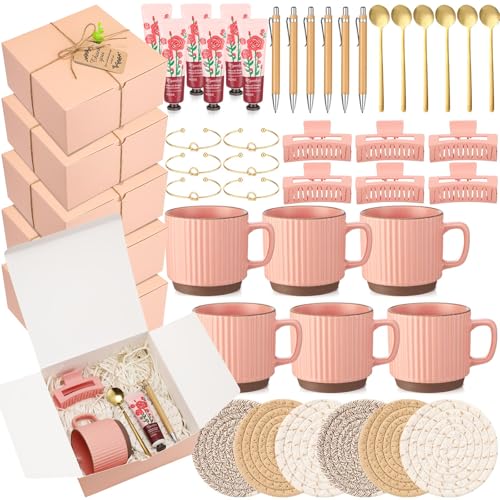 Reallnaive 61 Pcs Baby Shower Prizes for Game Winners Include Ceramic Mug Coaster Hand...