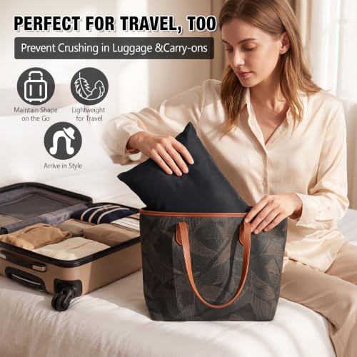 Image of Xuhal 20 Pcs Purse Insert Pillows Set Fillers to Keep Shape, Uniform, Black