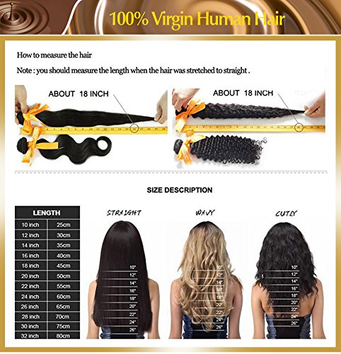 Miniatura 9 de Extensiones de cabello humano Remy virgen camboyano 8A, extensiones de cabello humano Remy de onda profunda, 3 unidslote, 10.58 oz, color natural,