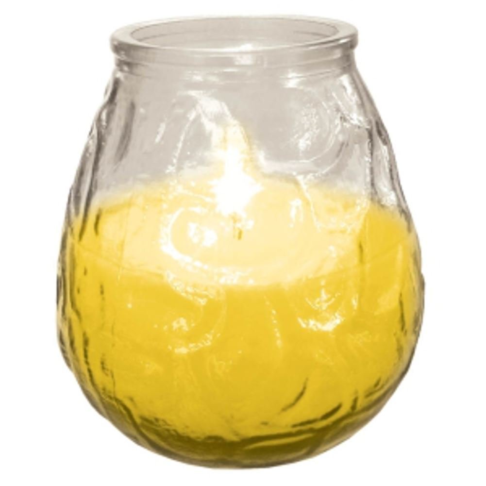 4 X Prices Outdoor Citronella Candle In Glass Jar Fly Insect Repeller Repellent