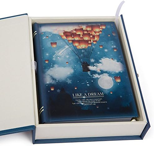 "Like a Dream" Diary with Lock Notebook Cute Functional Planner Journal (Parachute)