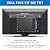 Mount-It! Low Profile Fixed TV Wall Mount – Ultra Slim Flush Design for 23–42 Inch Screens – Fits VESA 200x200 – Heavy-Duty Steel – 66 lb Capacity – 0.7 Inch Wall Clearance – Black