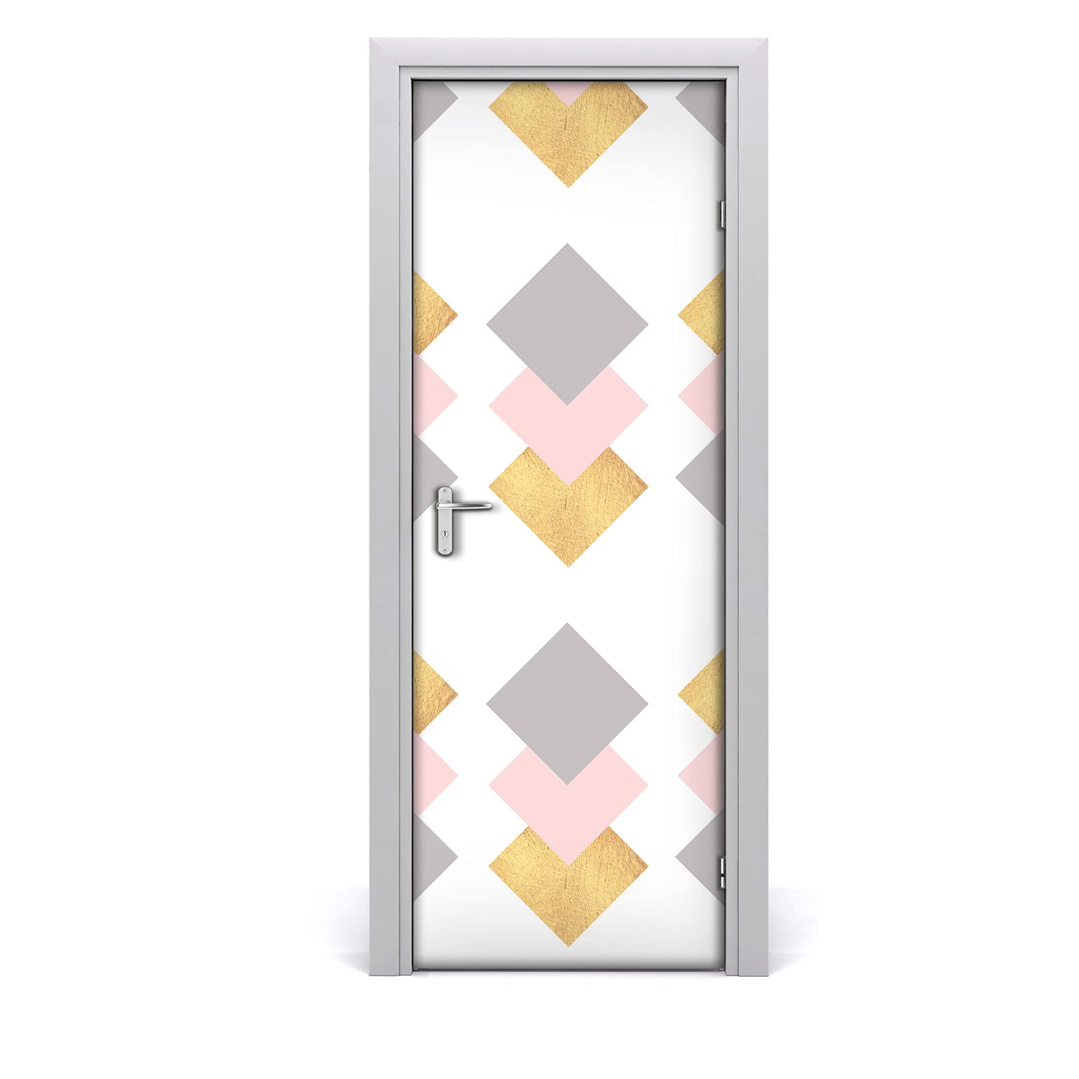 Papel pintado para puerta lavable e impermeable autoadhesivo