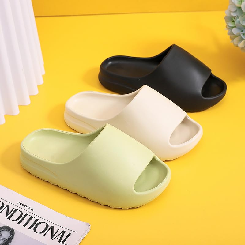 Pillow Slippers Men Women Non Slip Slides Sandal Shower Outdoors Thick Cushioned Sole 6