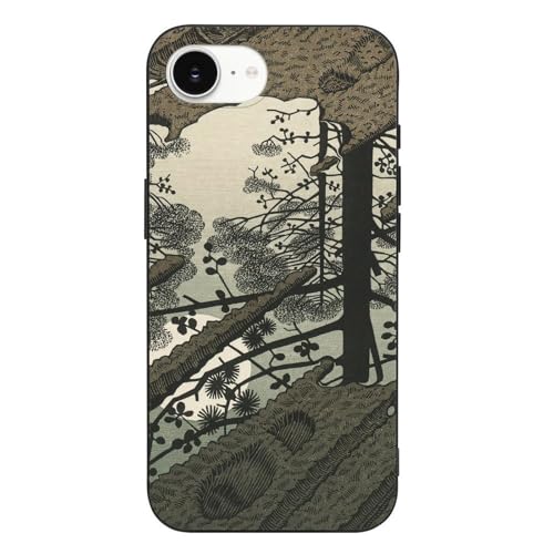 �L����MC�G�b�V���[ ���˃v�����g���ۓI�ȕǃA�[�g�s�����܂�t iPhone 16 �P�[�X TPU �S�@��Ή� �y�� �ϏՌ� �C�菝��y�x�̗�������ی� �����J�� ���C�����X�[�d��Ή� iPhone 16 E Black-style