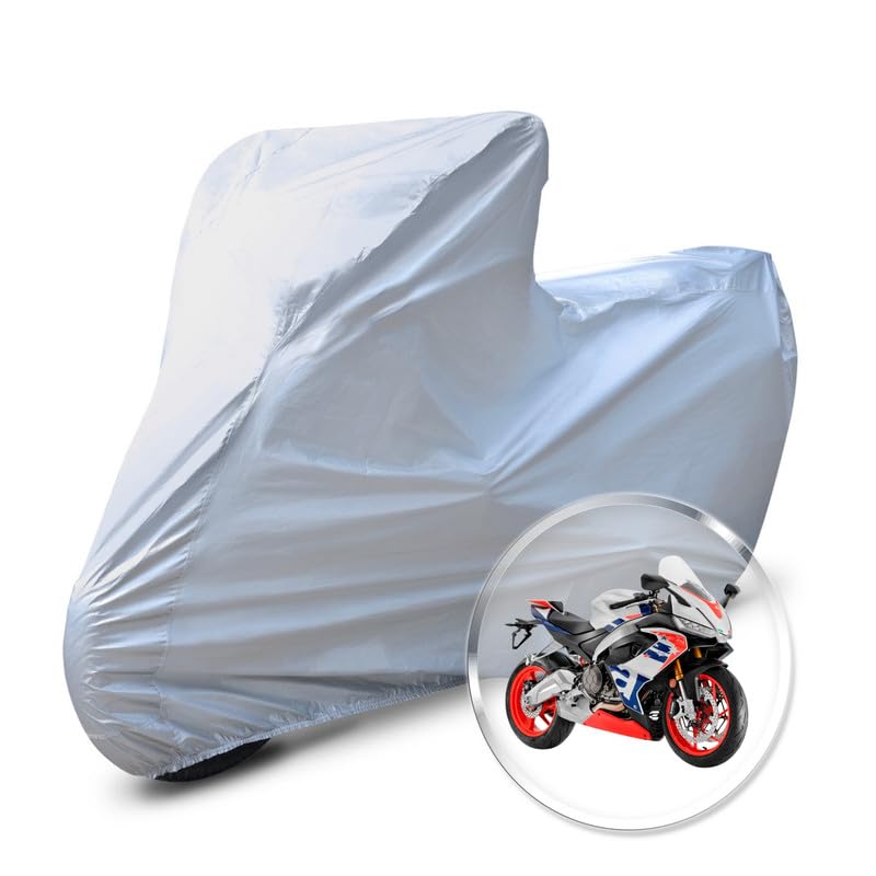 Image of Neodrift 'CrystalMax' Bike Cover for Aprilia Tuono 660 (All-Weather Motorcycle Protection, Water & UV Resistant, Dustproof, Windproof).