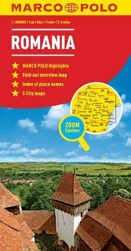 Romania Marco Polo Map (Marco Polo Maps) #TOP13