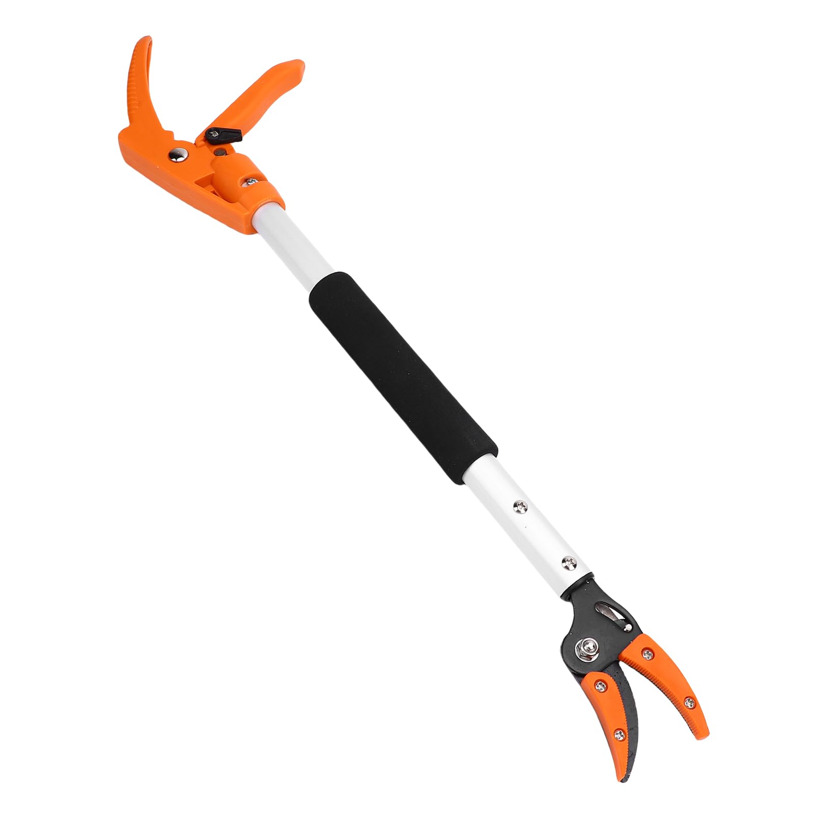 Tijeras para Recoger Frutas, Herramienta de Corte Práctica para Caqui, Melocotón, Uva, Podadora de árboles Frutales, Aleación de Aluminio de 2 Pies
