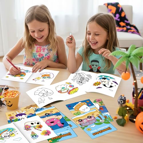 Mini livre de coloriage d'été : lot de 24 livrets parfaits pour cadeaux d'invités - 5