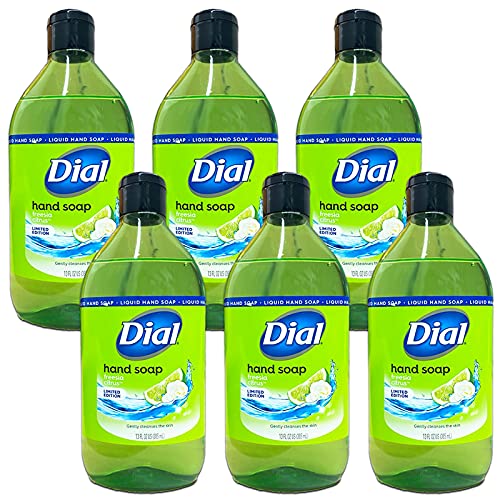 Henkel Dial Hand Soap Freesia Citrus, 13 oz Refills - Citrus Hand Soaps For Bathroom, Kitchen, Home | Hand Soap, pack of 3
