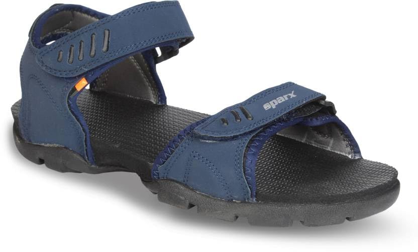 SPARX Women Navy Blue Solid Sports Sandals