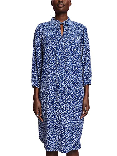 ESPRIT Damen 033ee1e308 Kleid, 418/Ink 4, 40