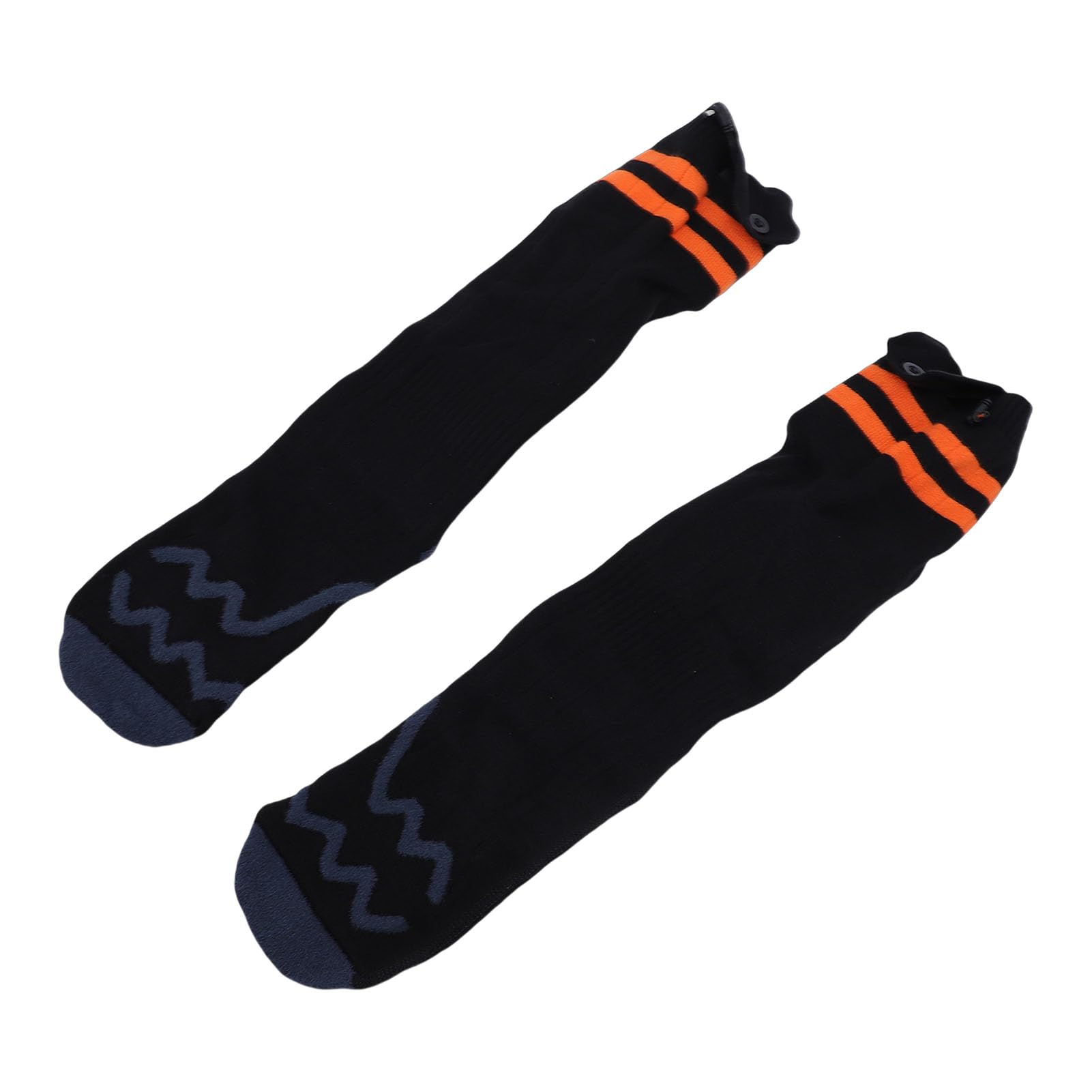 Srliya Chaussettes Chauffantes Lavables en Machine pour Hommes Femmes 4 Niveaux de Chaleur Chaussettes Chauffantes électriques pour Voyage d'hiver Pêche Randonnée 2 Paires