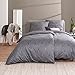 Produktbild ESTELLA Mako Interlock Jersey Bettwäsche Kian Graphit 1 Bettbezug 135 x 200 cm + 1 Kissenbezug 80 x 80 cm