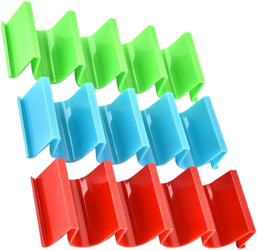 Ciieeo 3pcs Stable Thick Base Mexican Pancake Rack Tortilla Roll Clip Tool for Home Kitchenware Family Gatherings