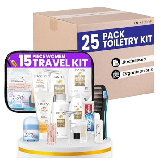 How much luggage can you take to a reality show Trektote Women's Hygiene Kit 25 Pack
