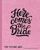 here comes the bride journal: bride-to-be composition notebook for women | 110 pages | 7.5 x 9.25