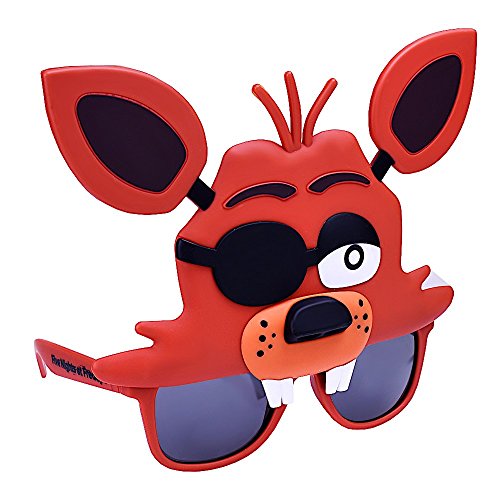 Lunettes Five Night's at Freddy's Sun-Staches UV400 accessoires déguisement Foxy et Freddy