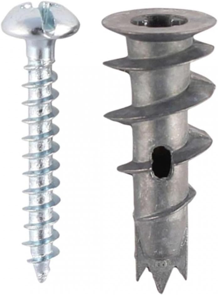 TIMco TBAZS Metal Speed Plug 3.15 with Screw 4.5 x 30 - Zinc (Box of 100)