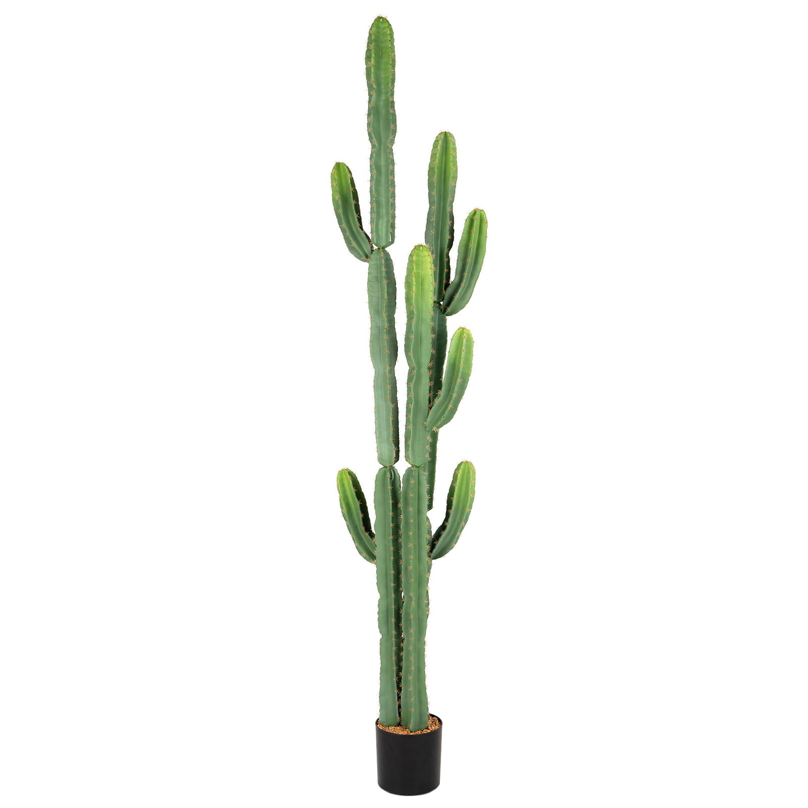 Nafresh UV-Resistant Artificial Fake Cactus Plants 7ft