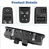 WMPHE Master Power Window Switch Compatible with Dodge Journey 2.4L L4 and 3.6L V6-2011 2012 2013 2014 2015 2016, Driver Side 8 + 13 Pins, Replacement for 68084001AD, 68084001AC, 68084001AB
