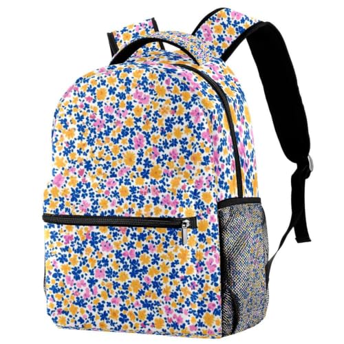 Mochila escolar étnica retro impermeable de 40cm para laptop multicolor unisex