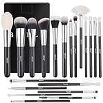 BEILI-Makeup-Brushes-20pcs-Makeup-Brush-Set-Natural-Goat-Hair-Premium-Synthetic-Kabuki-Foundation-Face-Powder-Fan-Contour-Concealer-Eye-Shadows-Eyebrow-Eyeliner-Make-Up-Brush-Tools-KitBlack
