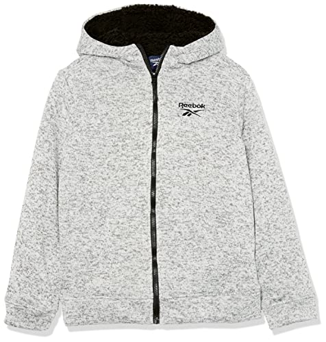 Reebok Boys' Classic Insulated Sweater Fleece Jacket