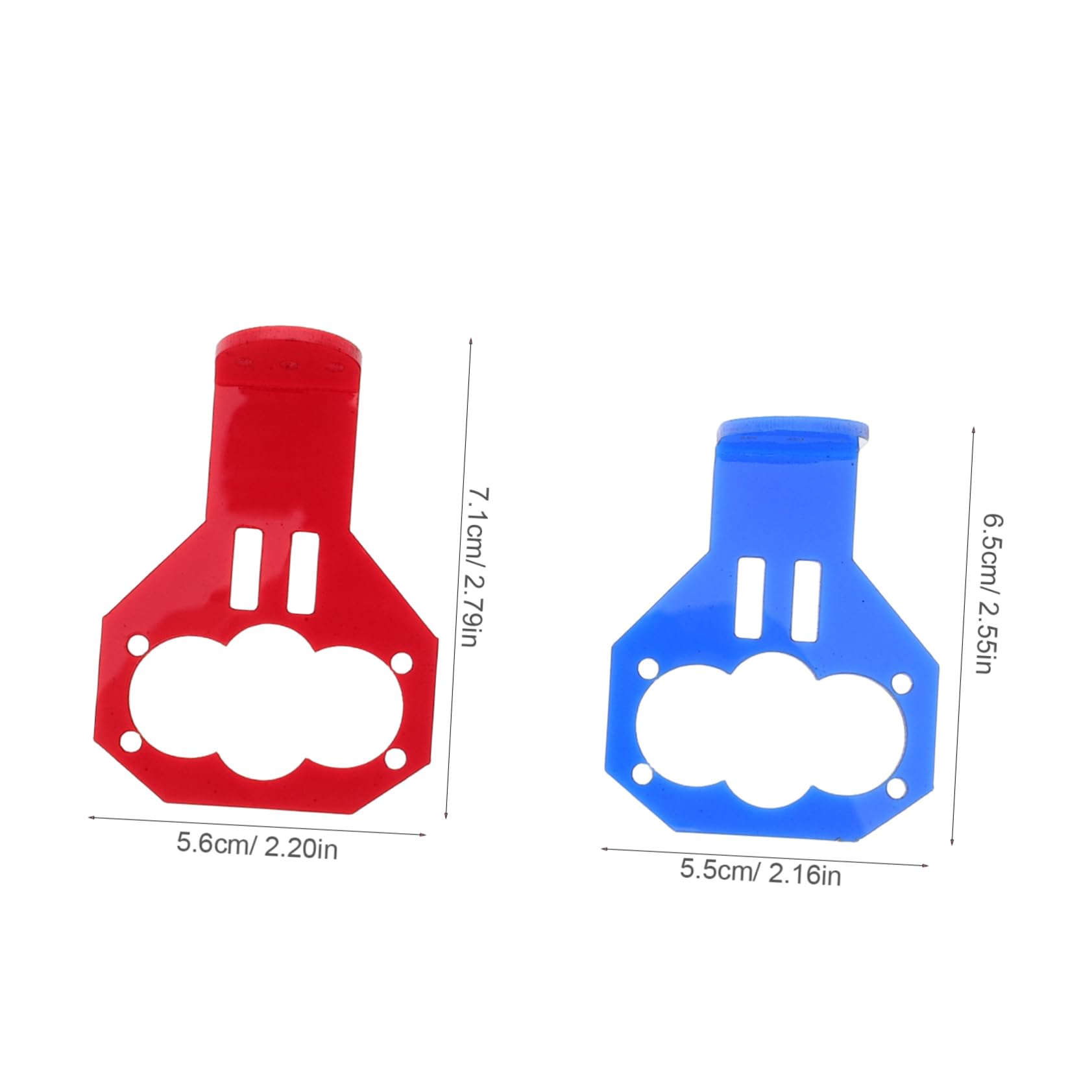 BRIGHTFUFU Plastic Sensor Bracket for Smart Car DIY Projects -sr04 Compatible Easy Mounting Versatile Design