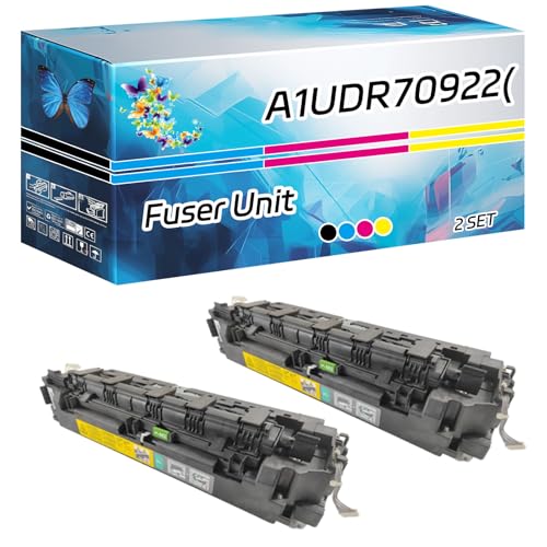 TONERC A1UDR70922(110V) Fuser Unit Compatible for Konica Minolta bizhub 223 283 36 363 42 423 Printers, High Yield 470000 Pages, with Chip High-Definition Printing (2 Set)