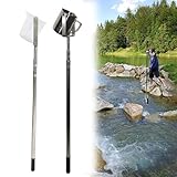 Telescopic Water Sampler, Telescopic 500ml/1000ml Water Sampling Pole Water Sampler Dipper with Graduated Spout for Environmental Monitoring and Qualityd Testing(Plastic 500Ml,0.6-1.5m)